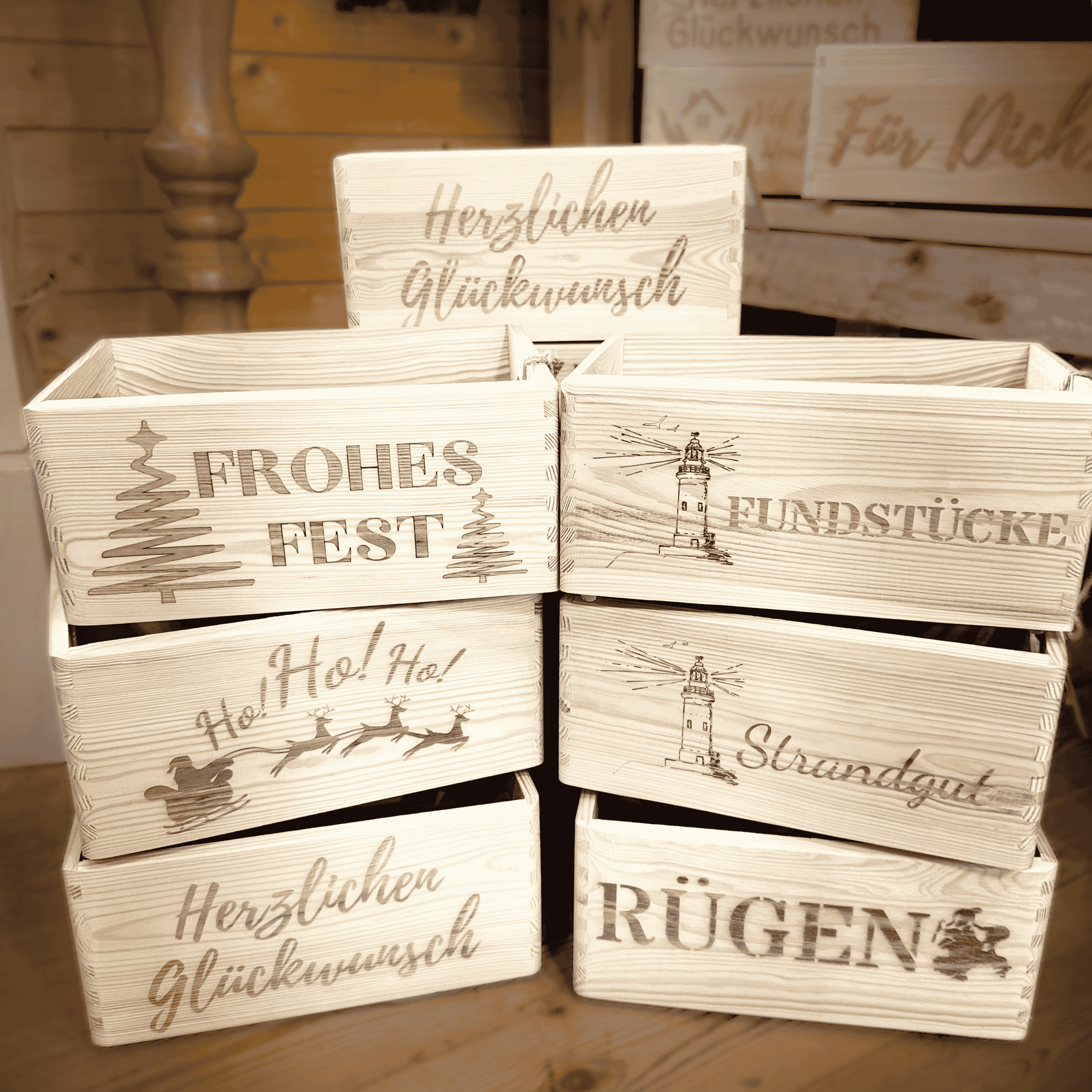 Kategoriebild Holzkisten